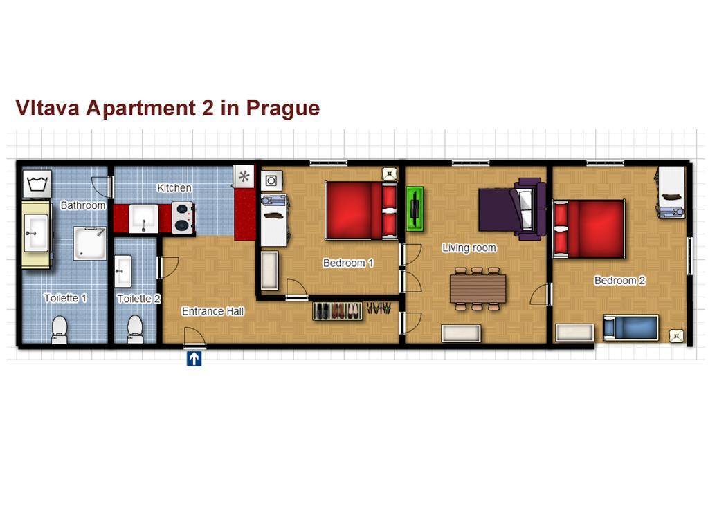 Vltava Apartments 프라하 외부 사진
